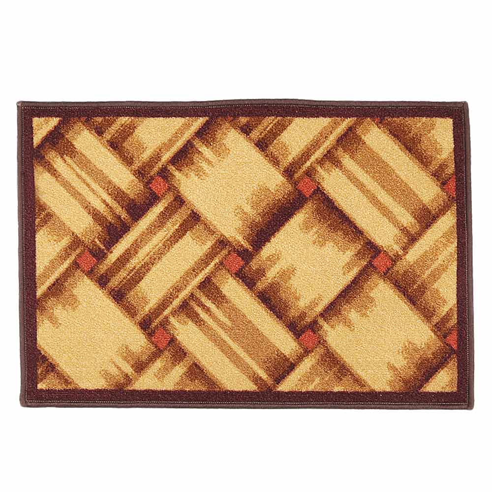 Printed Door Mat 19 x 29 - Brown, Home & Lifestyle, Mats, Chase Value, Chase Value