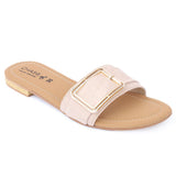 Women's Fancy Slipper (M-901) - Beige, Women, Slippers, Chase Value, Chase Value