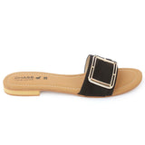 Women's Fancy Slipper (M-901) - Black, Women, Slippers, Chase Value, Chase Value