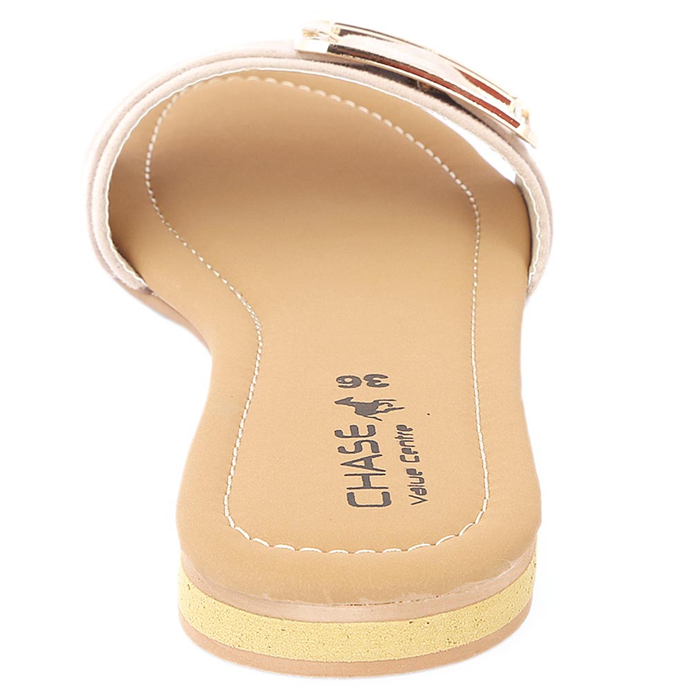 Women's Fancy Slipper (M-901) - Beige, Women, Slippers, Chase Value, Chase Value