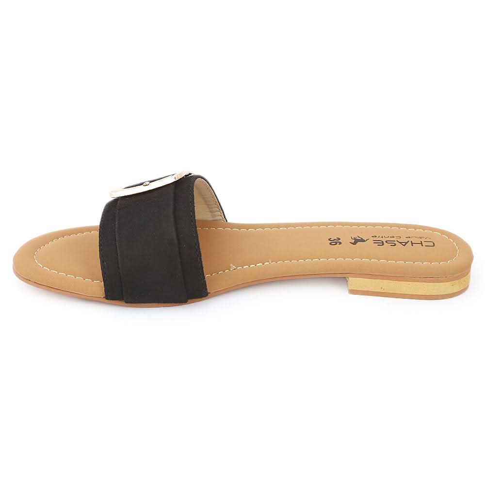 Women's Fancy Slipper (M-901) - Black, Women, Slippers, Chase Value, Chase Value