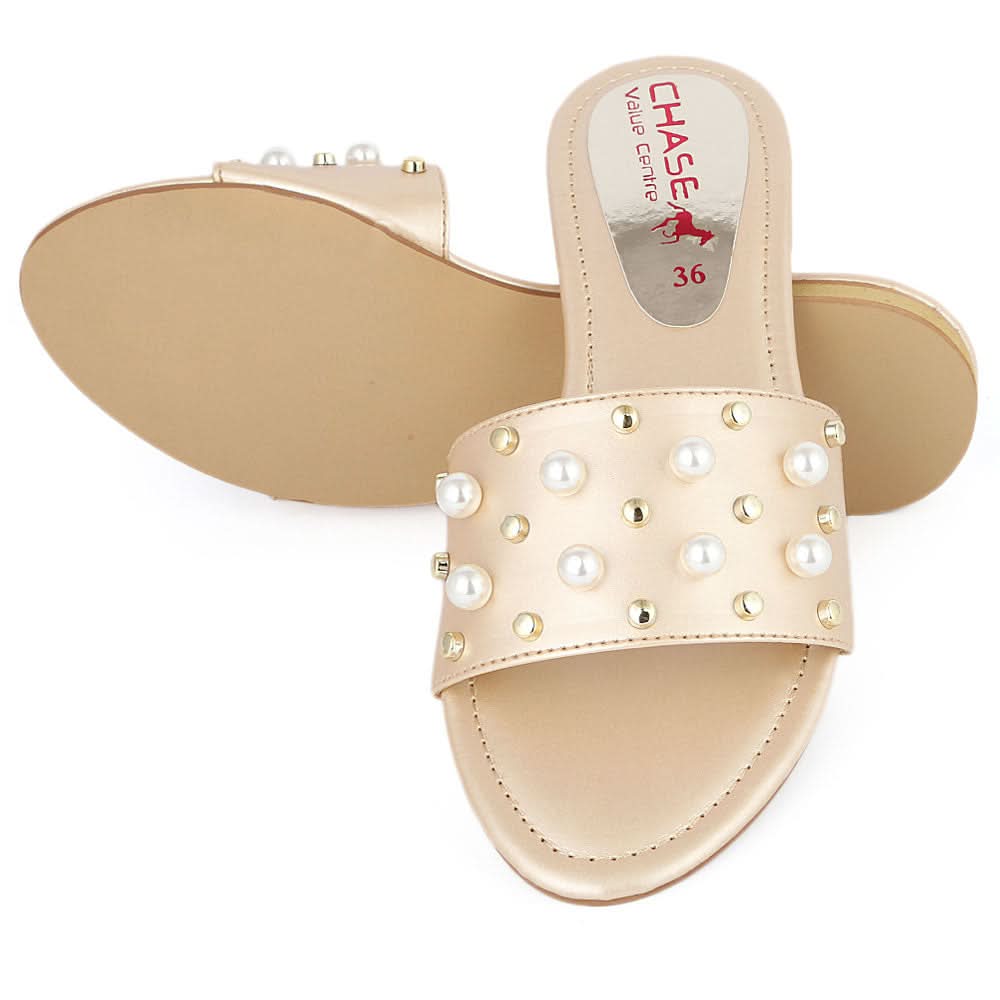 Women's Fancy Slipper (M-927) - Fawn, Women, Slippers, Chase Value, Chase Value