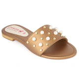 Women's Fancy Slipper (M-927) - Copper, Women, Slippers, Chase Value, Chase Value