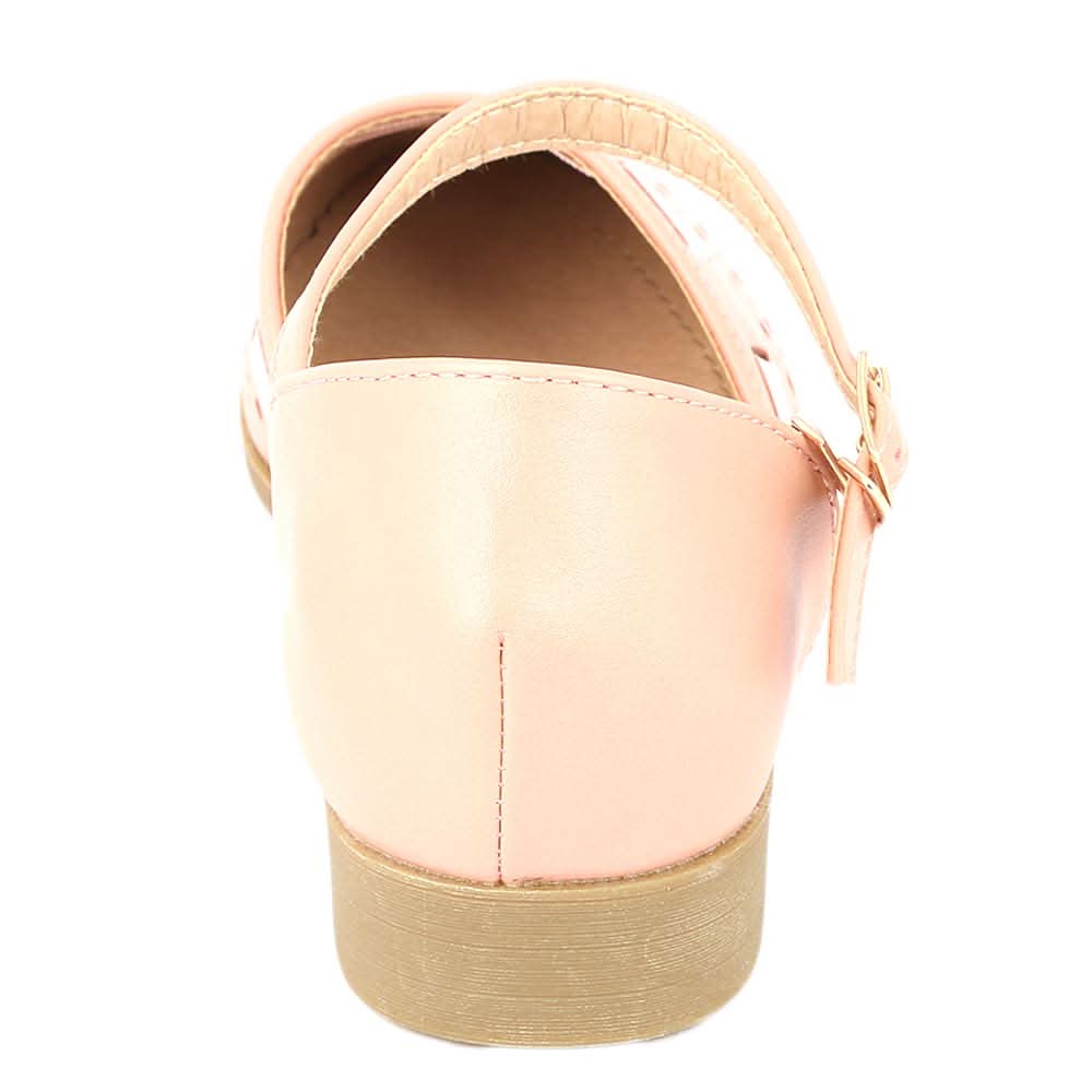 Girls Fancy Pumps (K101) - Pink, Kids, Pump, Chase Value, Chase Value