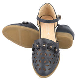Girls Fancy Pumps (K122) - Navy Blue, Kids, Pump, Chase Value, Chase Value