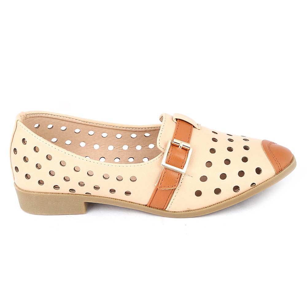 Girls Fancy Pumps (K91) - Beige, Kids, Pump, Chase Value, Chase Value
