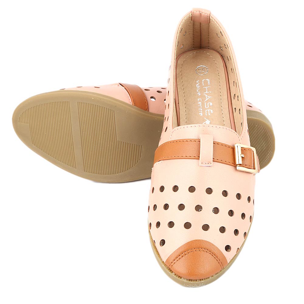 Girls Fancy Pumps (K91) - Pink, Kids, Pump, Chase Value, Chase Value