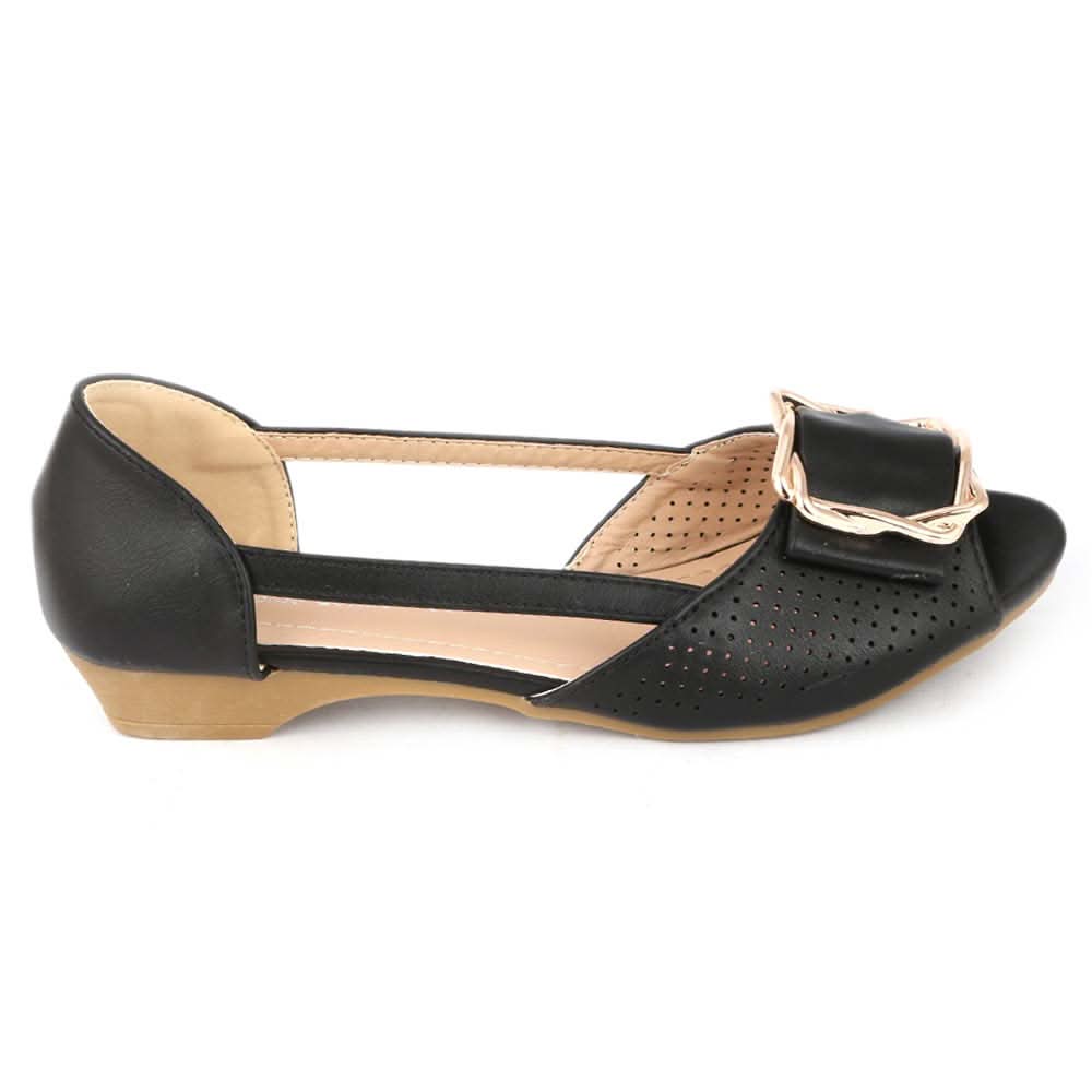 Girls Fancy Pumps (M531-7) - Black, Kids, Pump, Chase Value, Chase Value
