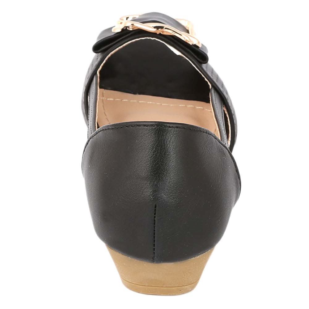 Girls Fancy Pumps (M531-7) - Black, Kids, Pump, Chase Value, Chase Value