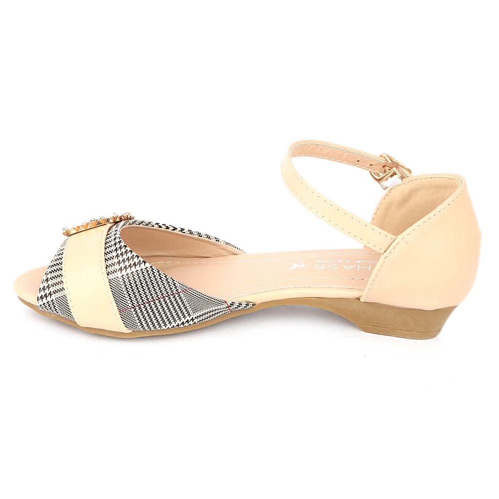 Girls Fancy Pumps (H23) - Beige, Kids, Pump, Chase Value, Chase Value