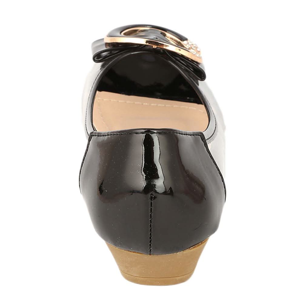 Girls Fancy Pumps (H86) - Black, Kids, Pump, Chase Value, Chase Value