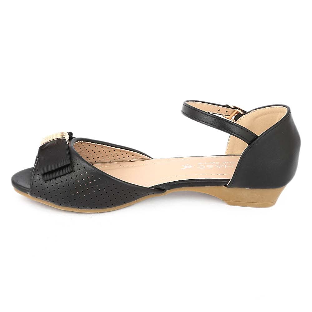 Girls Fancy Pumps (K927) - Black, Kids, Pump, Chase Value, Chase Value