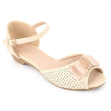 Girls Fancy Pumps (K927) - Beige, Kids, Pump, Chase Value, Chase Value