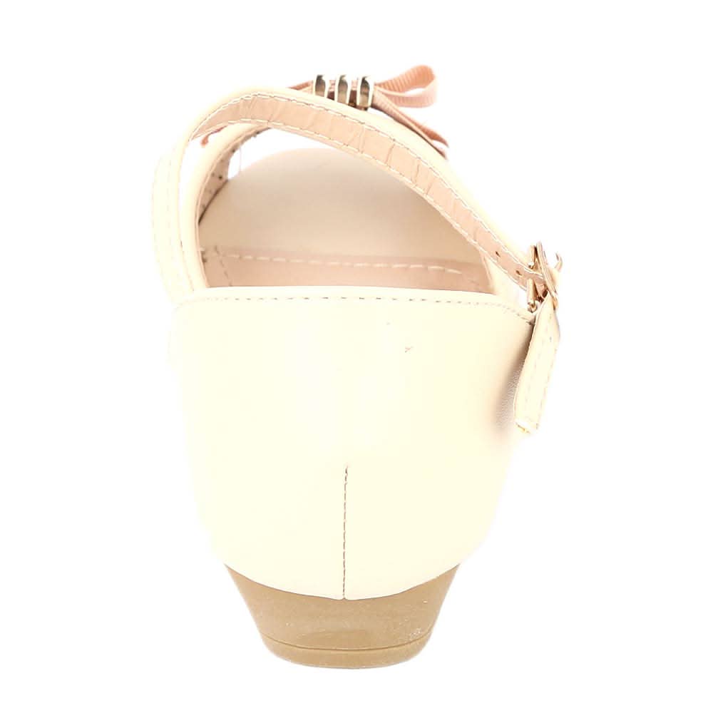 Girls Fancy Pumps (K927) - Beige, Kids, Pump, Chase Value, Chase Value