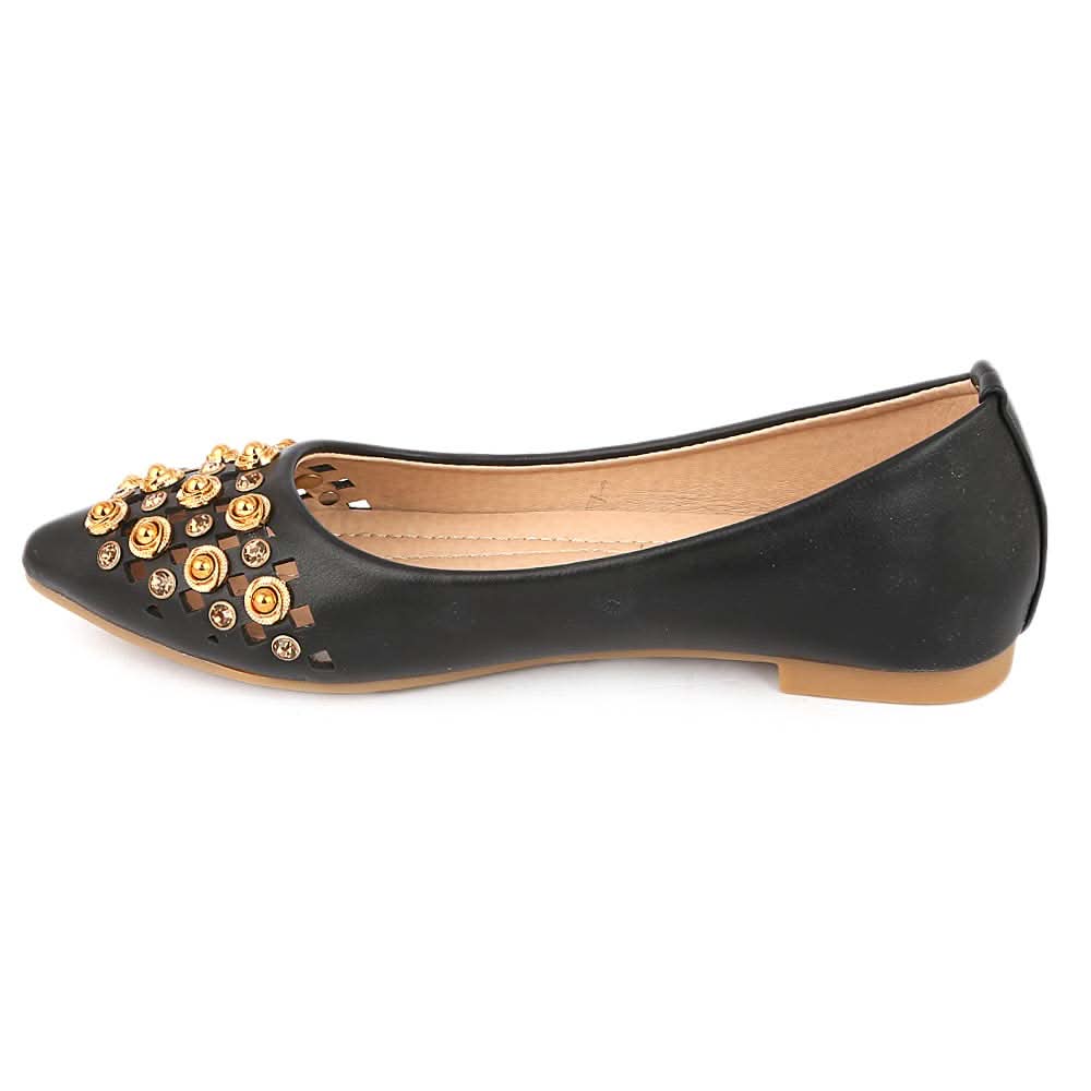 Girls Fancy Pumps (M662-K146) - Black, Kids, Pump, Chase Value, Chase Value