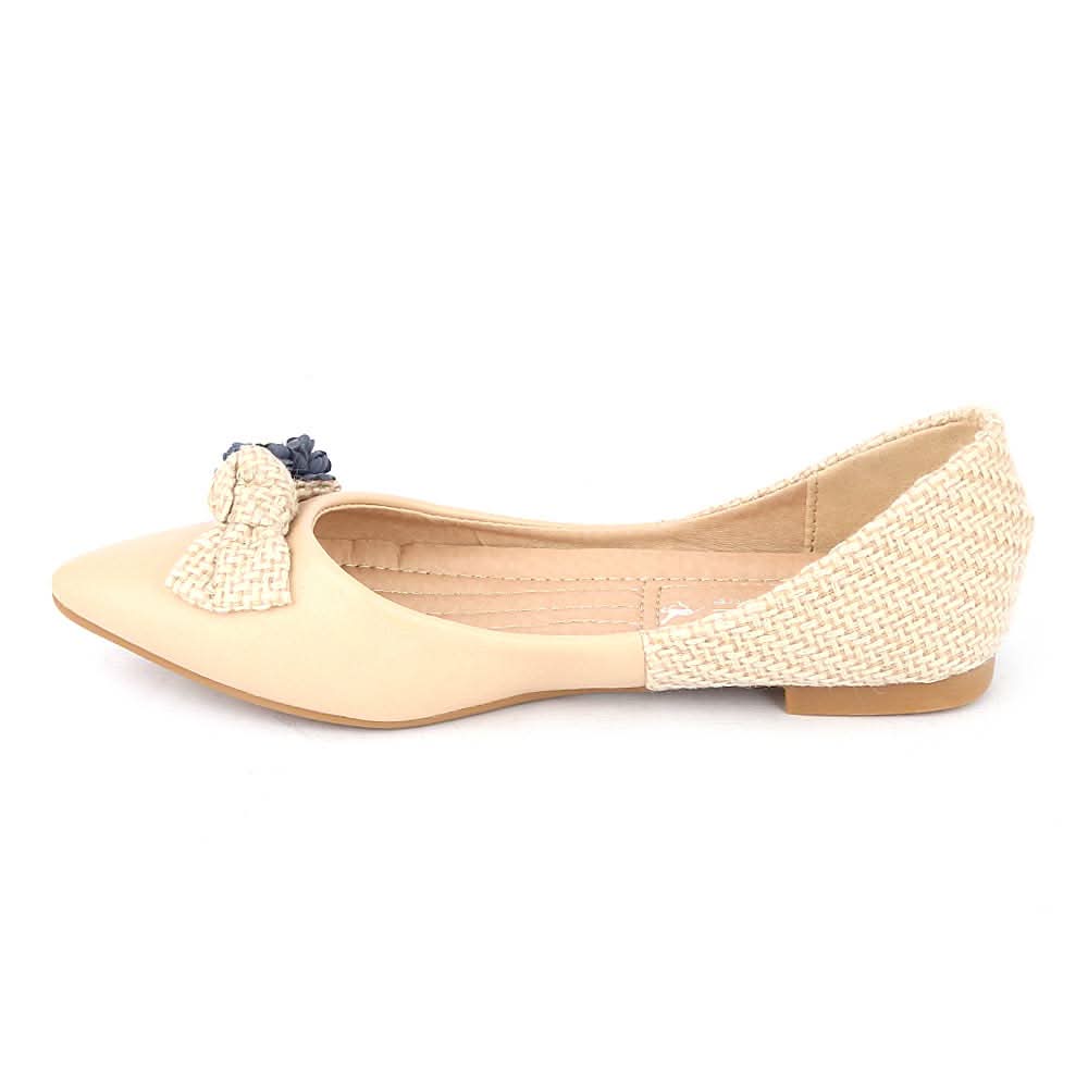 Girls Fancy Pumps (M662-K261) - Beige, Kids, Pump, Chase Value, Chase Value