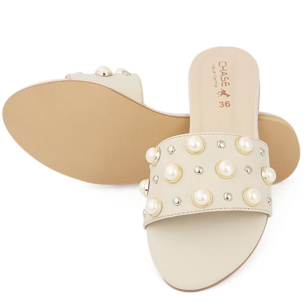 Women's Fancy Slipper (M-824) - Fawn, Women, Slippers, Chase Value, Chase Value