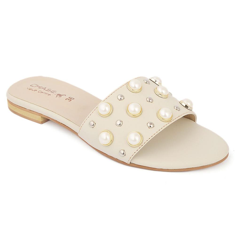 Women's Fancy Slipper (M-824) - Fawn, Women, Slippers, Chase Value, Chase Value