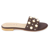 Women's Fancy Slipper (M-824) - Brown, Women, Slippers, Chase Value, Chase Value