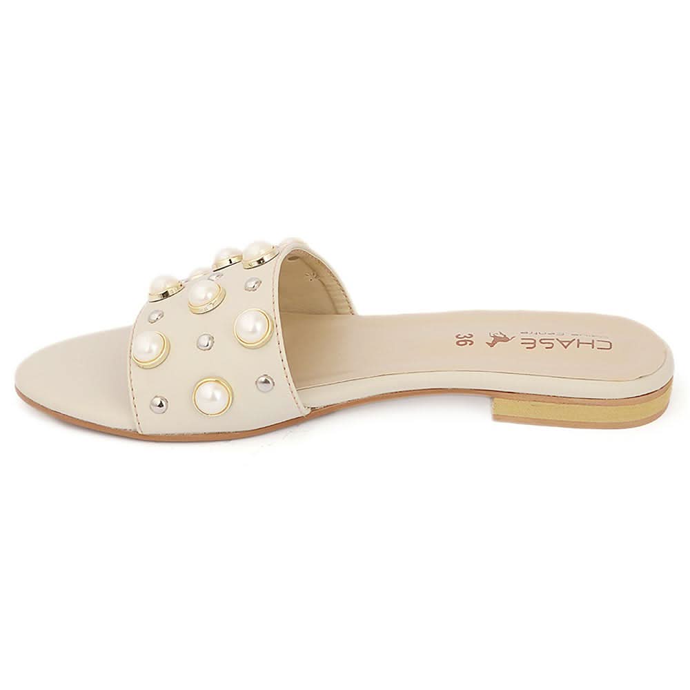 Women's Fancy Slipper (M-824) - Fawn, Women, Slippers, Chase Value, Chase Value