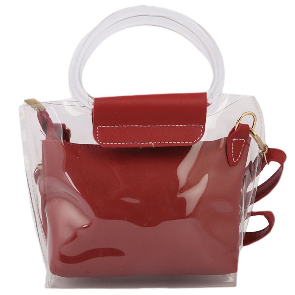 Girls Shoulder Bag 001 - Maroon, Kids, Kids Bags, Chase Value, Chase Value