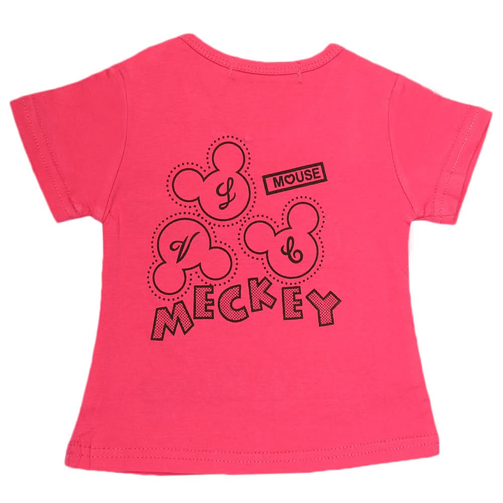 Newborn Girls T-Shirt - Pink, Kids, NB Girls T-Shirts, Chase Value, Chase Value