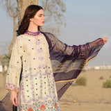 Meraki Embroidered Lawn 3 Piece Un-Stitched Suit Vol 18 - 10, Women, 3Pcs Shalwar Suit, Meraki, Chase Value