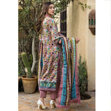 Monsoon Printed Lawn 3 Pcs Unstitched Suit - 4, Women, 3Pcs Shalwar Suit, Al-Zohaib Textiles, Chase Value