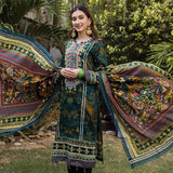 Monsoon Printed Lawn 3 Pcs Unstitched Suit - 3, Women, 3Pcs Shalwar Suit, Al-Zohaib Textiles, Chase Value