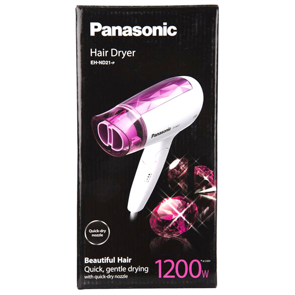 Panasonic Hair Dryer Foldable Handle 1200W EH-ND21, Home & Lifestyle, Hair Dryer, Panasonic, Chase Value
