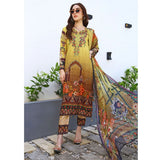 RA LE ROYAL Viscose Jacquard Printed & Embroidered 3 Pcs Un-Stitched Suit - MS-2828, Women, 3Pcs Shalwar Suit, Rana Arts, Chase Value