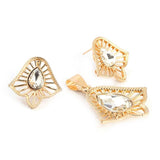 Women's Fancy  Locket Set - Golden, Women, Chains & Lockets, Chase Value, Chase Value