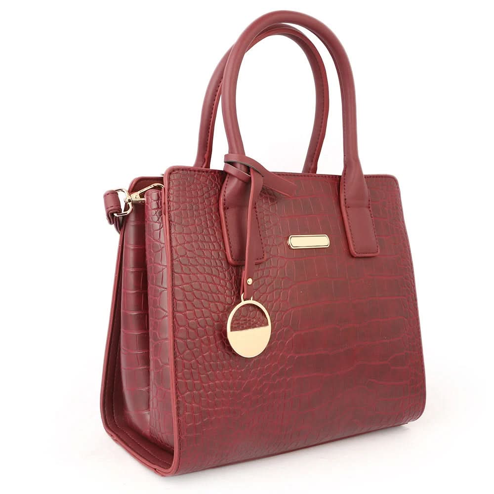 Women's Handbag- Maroon, Women, Bags, Chase Value, Chase Value