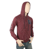 Men's Fleece Zip Jacket - Maroon, Men, Jackets and Hoodies, Chase Value, Chase Value