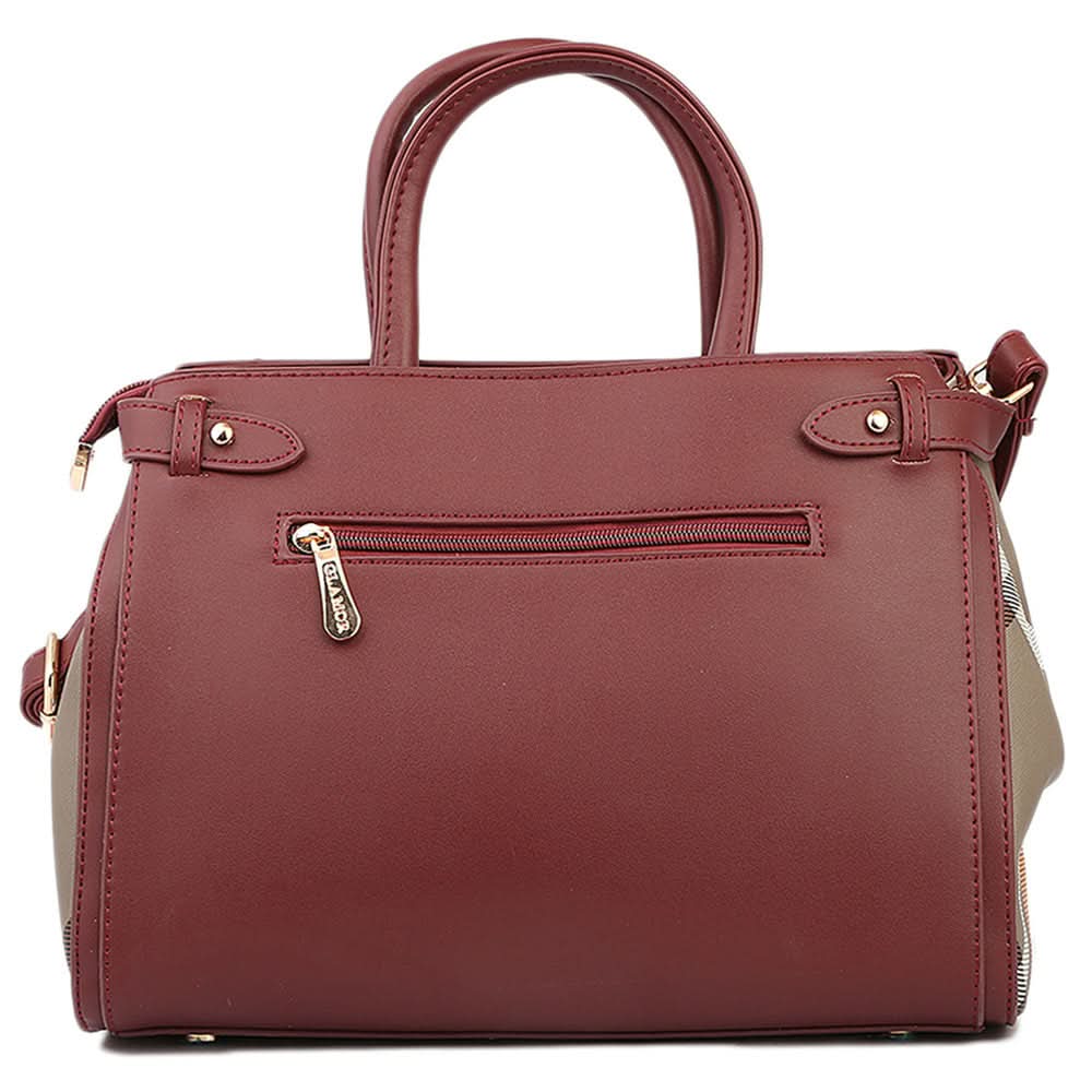 Women's Handbag G1122 - Maroon, Women, Bags, Chase Value, Chase Value