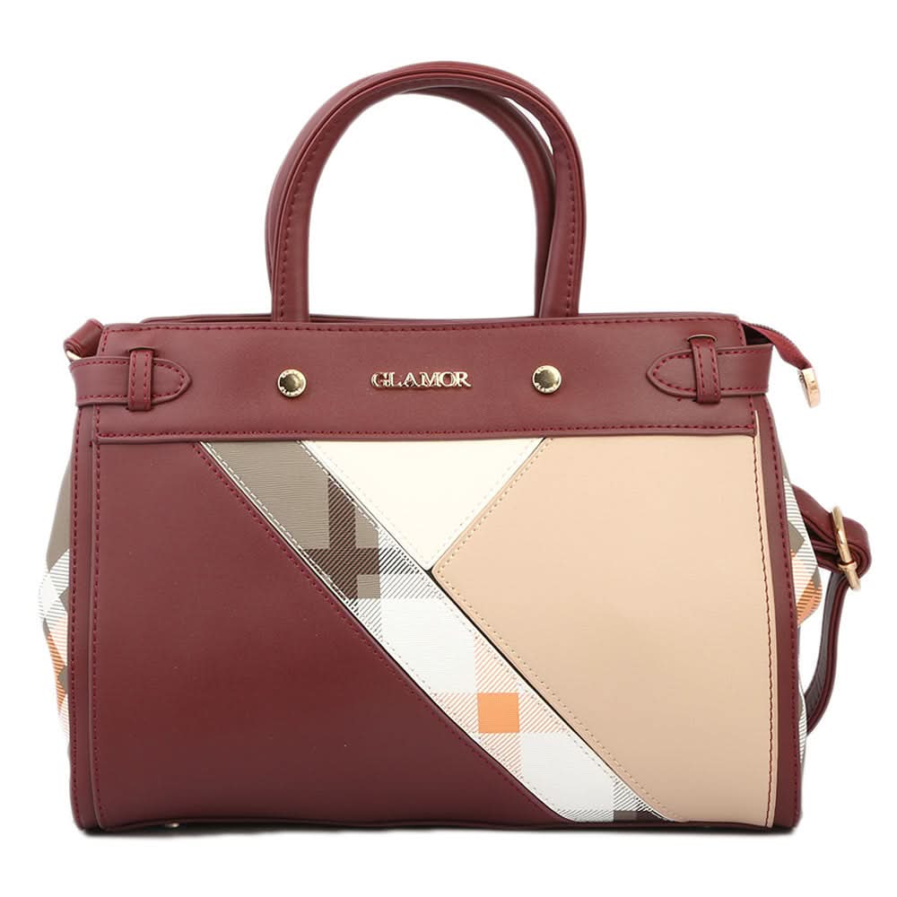 Women's Handbag G1122 - Maroon, Women, Bags, Chase Value, Chase Value