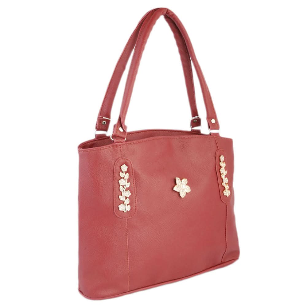 Women's Handbag 8659 - MAROON, Women, Bags, Chase Value, Chase Value