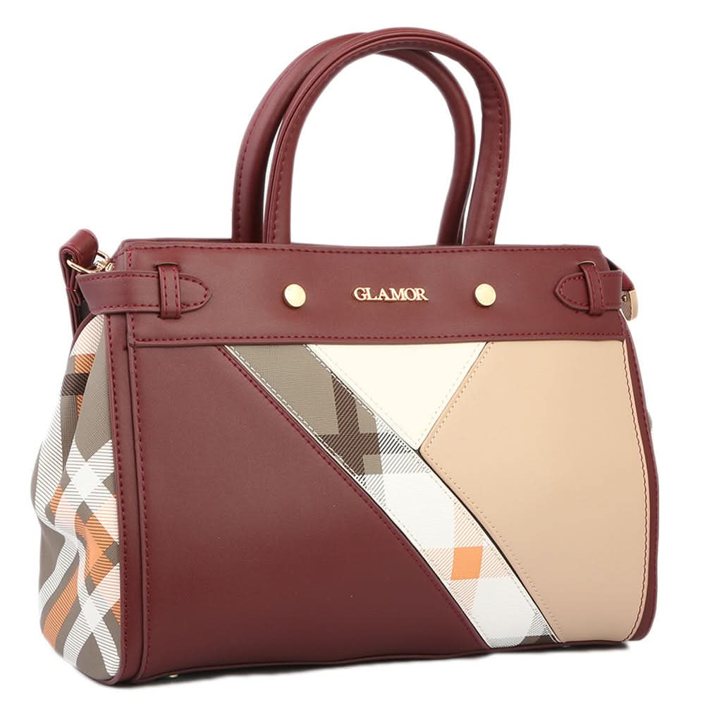 Women's Handbag G1122 - Maroon, Women, Bags, Chase Value, Chase Value