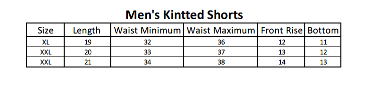 Men's Knitted Short - Steel Blue, Men, Shorts, Chase Value, Chase Value