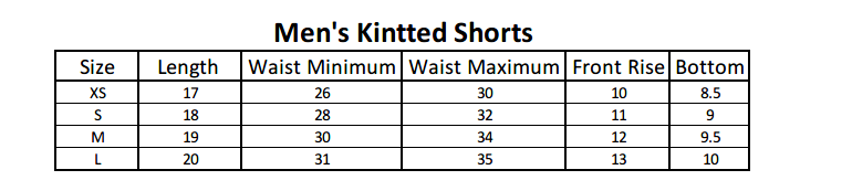 Men's Knitted Short - Grey, Men, Shorts, Chase Value, Chase Value