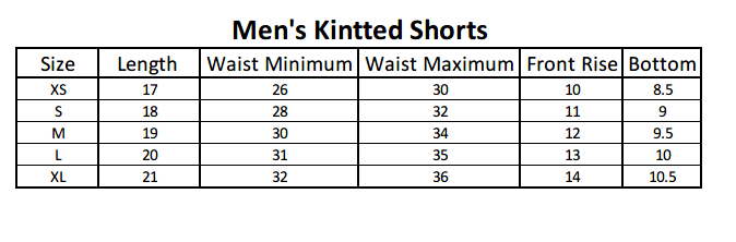 Men's Knitted Short - Dark Grey, Men, Shorts, Chase Value, Chase Value