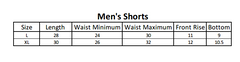 Men's Printed Short - Navy Blue, Men, Shorts, Chase Value, Chase Value
