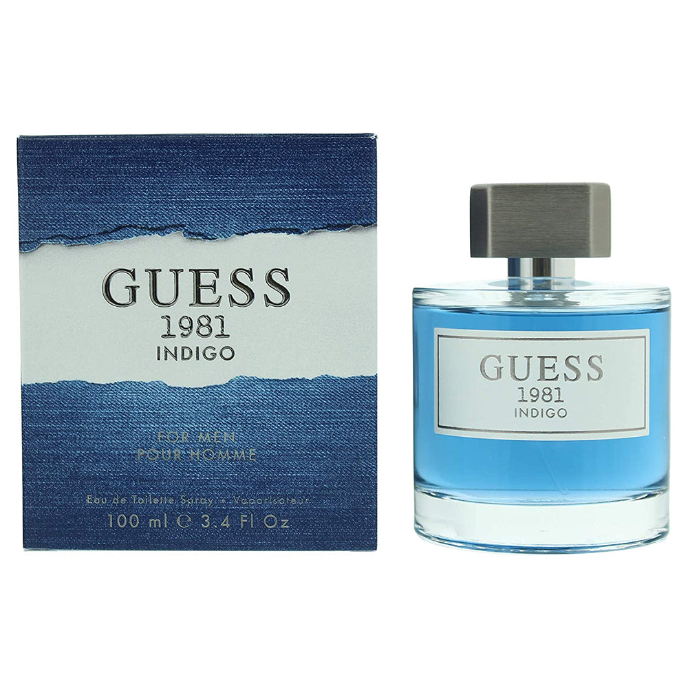 Guess 1981 Indigo Eau De Toilette For Men - 100 ML, Beauty & Personal Care, Men's Perfumes, Guess, Chase Value