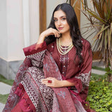 Misha Viscose Embroidered Unstitched 3Pcs Suit - D-6, Women, 3Pcs Shalwar Suit, Schick Creation, Chase Value