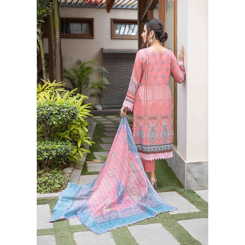 Misha Viscose Embroidered Unstitched 3Pcs Suit - D-7, Women, 3Pcs Shalwar Suit, Schick Creation, Chase Value