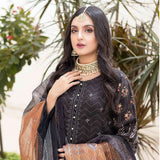 Misha Viscose Embroidered Unstitched 3Pcs Suit - D-4, Women, 3Pcs Shalwar Suit, Schick Creation, Chase Value