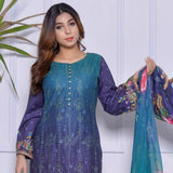 Schick Mushk Chickenkari Boring Lawn Collection 3 Pcs Un-Stitched Suit - 6, Women, 3Pcs Shalwar Suit, MI Creation, Chase Value