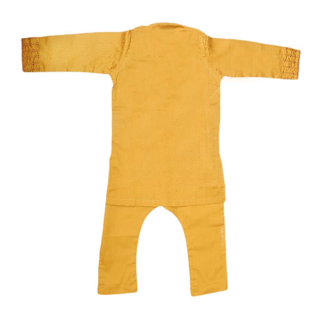 Boys Embroidered Kurta Shalwar Suit - Mustrad, Kids, Boys Shalwar Kameez, Chase Value, Chase Value