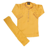 Boys Embroidered Kurta Shalwar Suit - Mustrad, Kids, Boys Shalwar Kameez, Chase Value, Chase Value