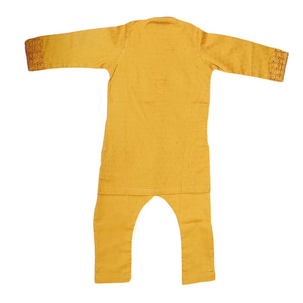 Boys Embroidered Kurta Shalwar Suit - Mustrad, Kids, Boys Shalwar Kameez, Chase Value, Chase Value